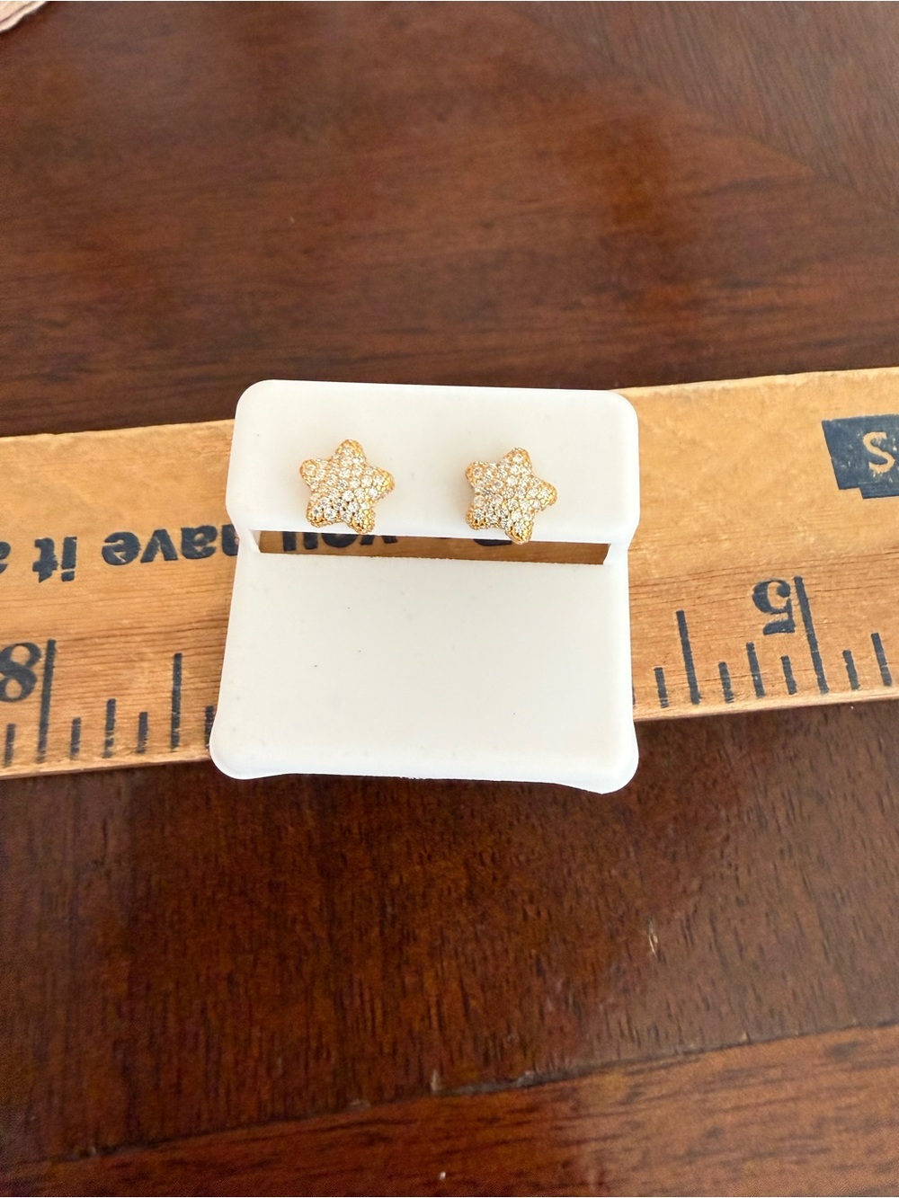 New 925 Sterling Silver Star Earrings